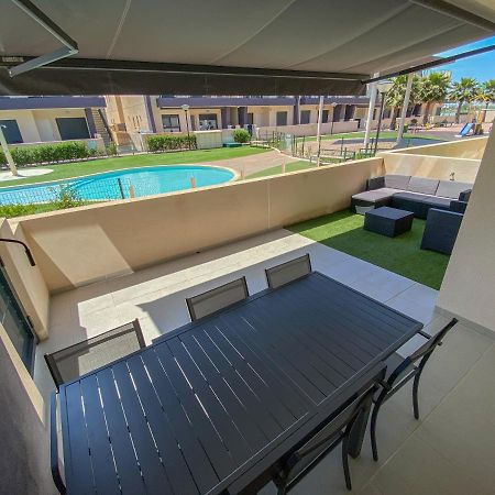 Higuericas 411 - Planta Baja - Vista Piscina - Cerca Playa Apartman Pilar de la Horadada Kültér fotó