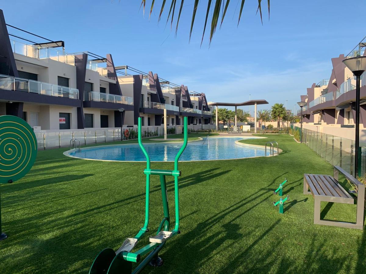 Higuericas 411 - Planta Baja - Vista Piscina - Cerca Playa Apartman Pilar de la Horadada Kültér fotó