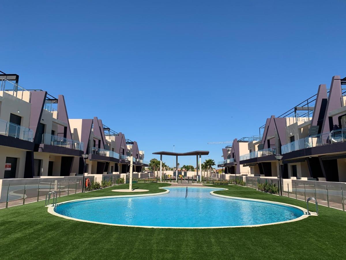 Higuericas 411 - Planta Baja - Vista Piscina - Cerca Playa Apartman Pilar de la Horadada Kültér fotó